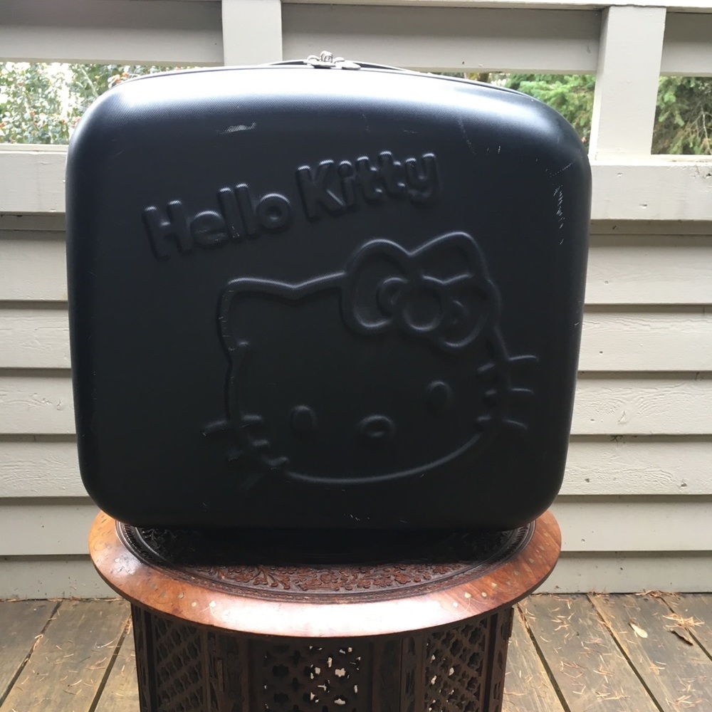 Hello Kitty Signature Hard Shell Carry On Luggage